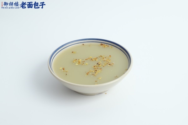 百合桂花绿豆沙